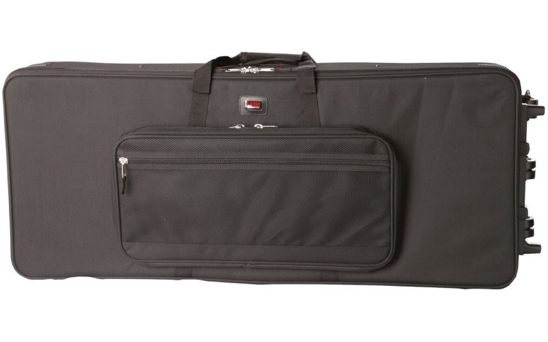 GATOR GK-76 - нейлоновый кейс с жесткой рамкой для клавиш, 76кл., с колесами, вес 11,51кг