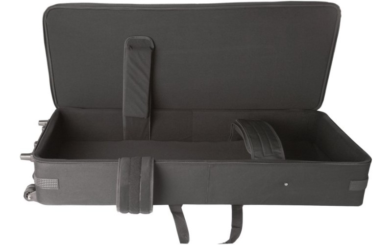 GATOR GK-76 - нейлоновый кейс с жесткой рамкой для клавиш, 76кл., с колесами, вес 11,51кг