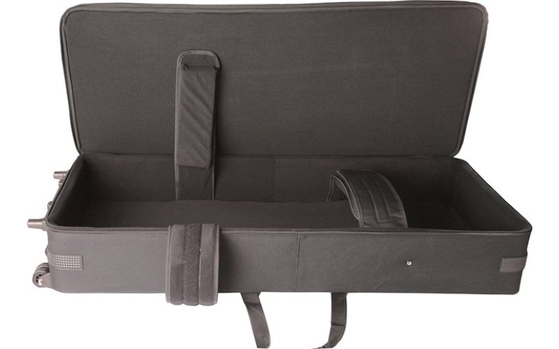 GATOR GK-88-SLIM - нейлоновый кейс с жесткой рамкой для клавиш,тонкий, 88кл., с колесами
