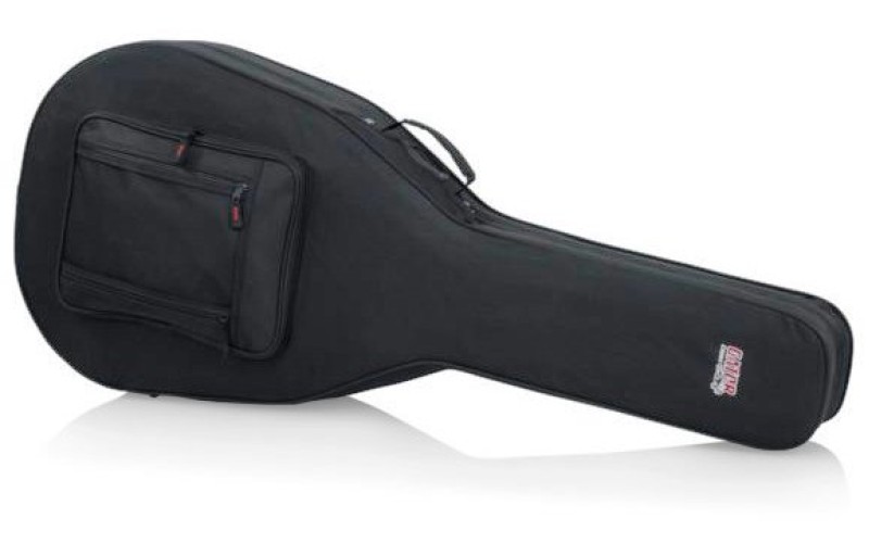 GATOR GL-JUMBO - легкий кейс для гитар типа JUMBO,  черный