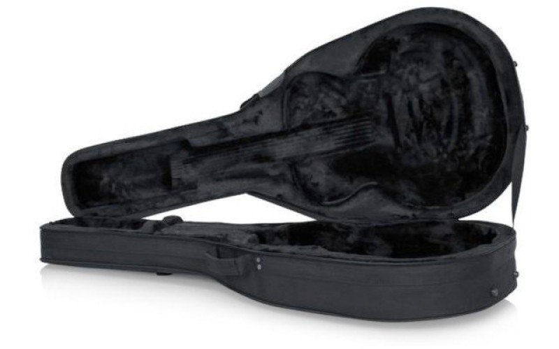 GATOR GL-JUMBO - легкий кейс для гитар типа JUMBO,  черный