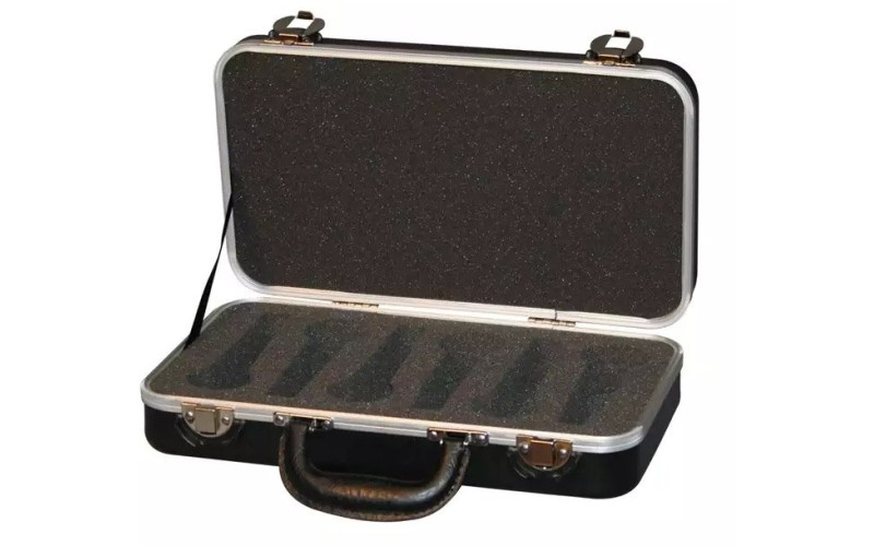 GATOR GM-6-PE- пластиковый кейс для шести ручных микрофонов, вес 1,81кг