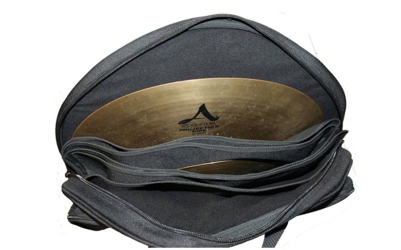 GATOR GP-CYMBAK-22 - нейлоновая сумка для тарелок, с разделителями, на 6 тарелок до 22