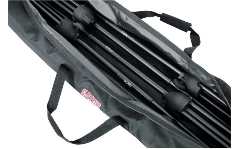 GATOR GPA-SPKSTDBG-50 - нейлоновая сумка для переноски 2-х спикерных стоек ,вес 0,91кг
