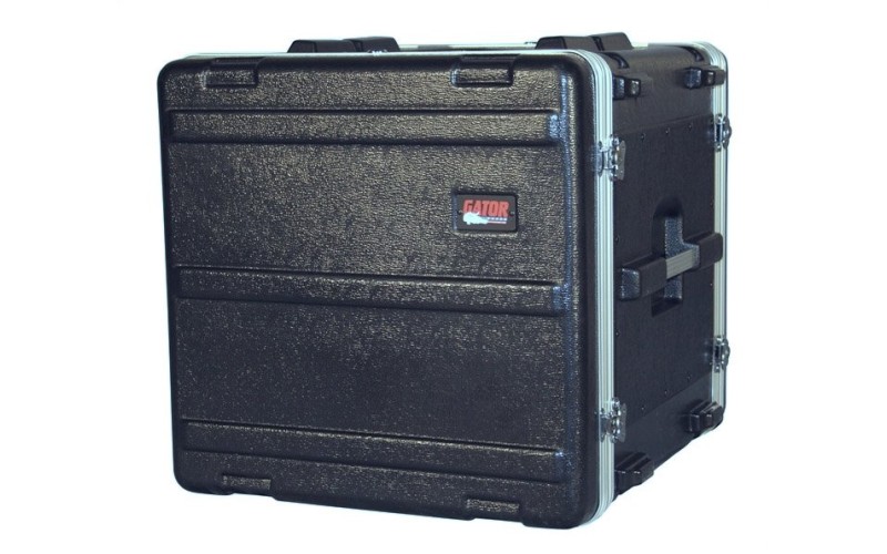 GATOR GR-10L -рэковый кейс на 10U, стальные рельсы, глубина 19