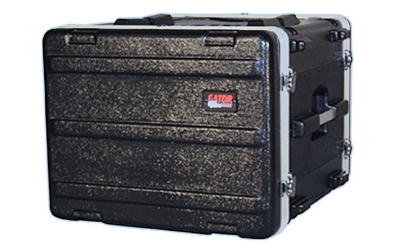 GATOR GR-8L -рэковый кейс на 8U, стальные рельсы, глубина 19