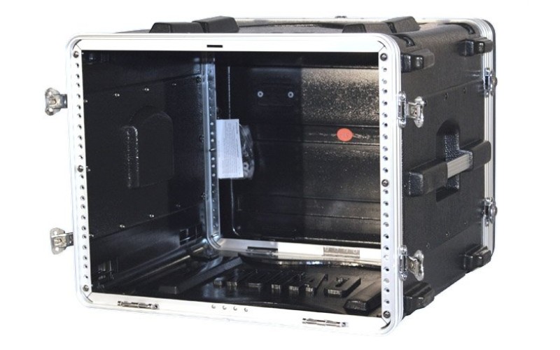 GATOR GR-8L -рэковый кейс на 8U, стальные рельсы, глубина 19