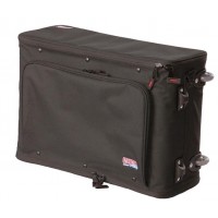 GATOR GR-RACKBAG-2UW -сумка рэковая, стальные рельсы, 2U, на колёсах