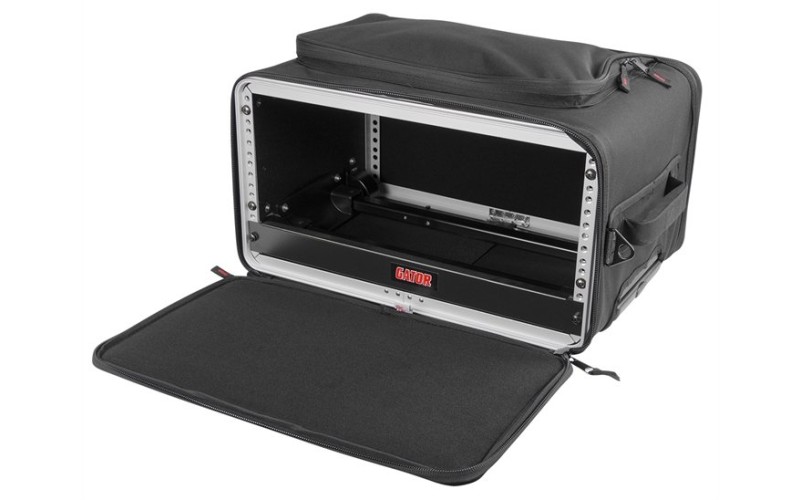 GATOR GR-RACKBAG-4UW - сумка на колёсах, выдвижная ручка, стальные рельсы, 4U