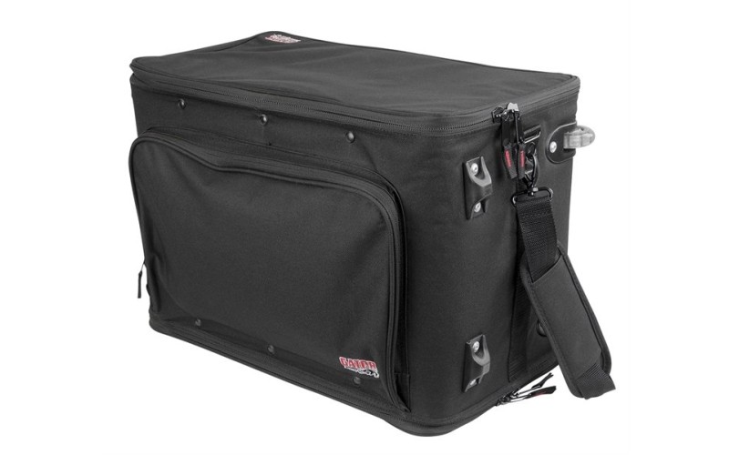 GATOR GR-RACKBAG-4UW - сумка на колёсах, выдвижная ручка, стальные рельсы, 4U