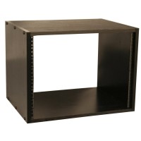 GATOR GR-STUDIO-8U - студийный рэковый кабинет 8U, МДФ ламинат, стальные рельсы, вес 11,78кг