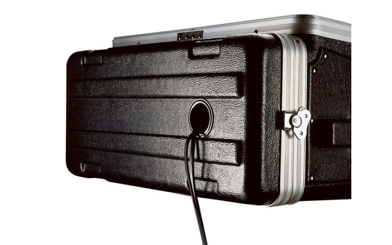 GATOR GRC-10X6 - рэковый кейс,пластик,черный,10U верх, 6U низ, компактный, легкий доступ к кабелям