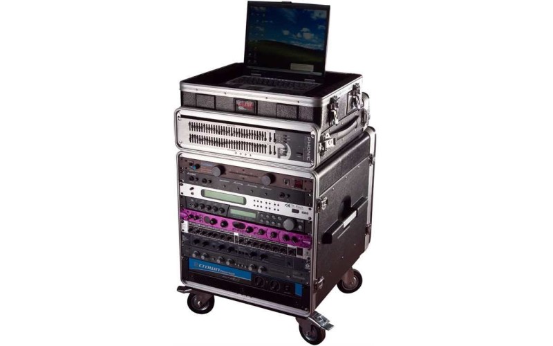 GATOR GRC-BASE-10 - рэковый кейс,пластик,черный,10U,глубина 21