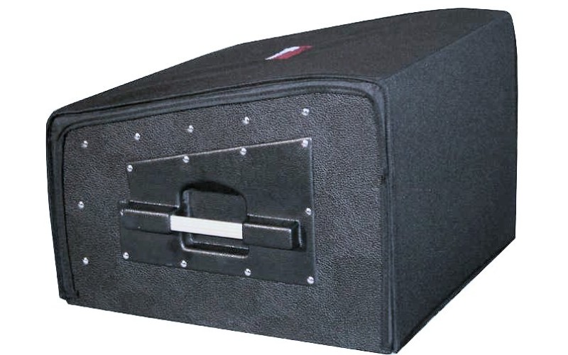 GATOR GRCW-10X4 - рэковый кейс, 10U верх, 4U низ, дерево, черный, со съемным чехлом