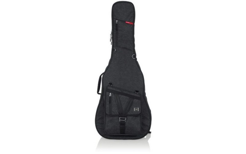 GATOR GT-ACOUSTIC-BLK - усиленный чехол для акустических гитар, цвет черный