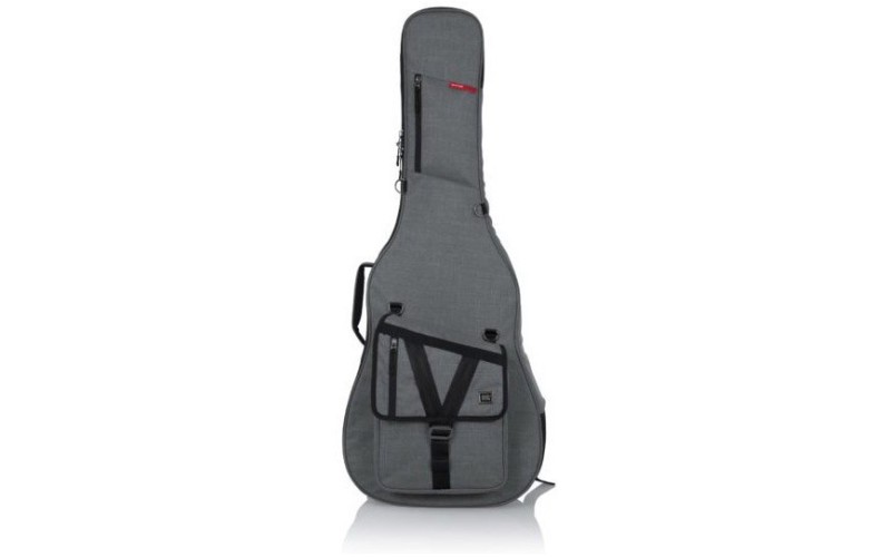 GATOR GT-ACOUSTIC-GRY - усиленный чехол для акустических гитар, цвет серый