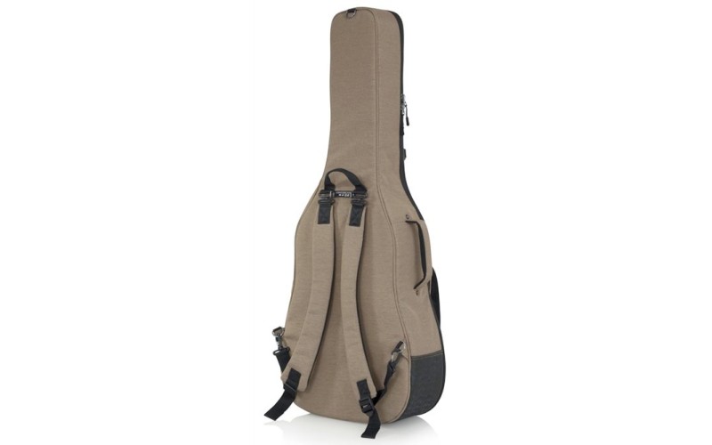 GATOR GT-ACOUSTIC-TAN - усиленный чехол для акустических гитар, цвет бежевый
