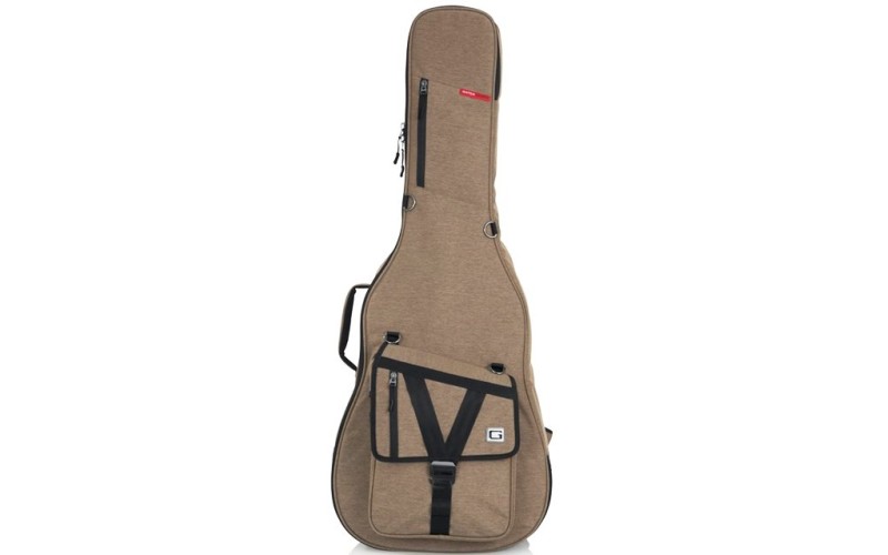 GATOR GT-ACOUSTIC-TAN - усиленный чехол для акустических гитар, цвет бежевый