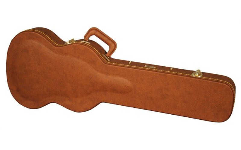 GATOR GW-SG-BROWN - деревянный кейс SG, класс 