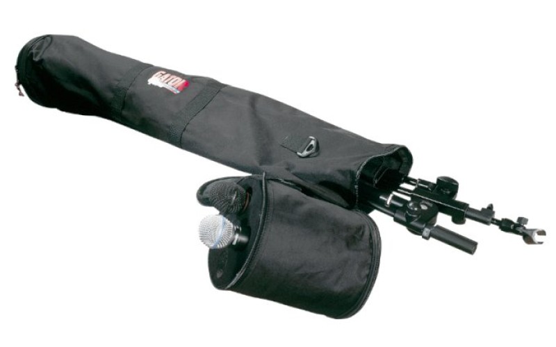 GATOR GX-33 - нейлоновая сумка для 5 микрофонов и 3 стоек, вес 1,81кг