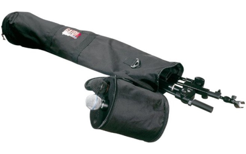 GATOR GX-33 - нейлоновая сумка для 5 микрофонов и 3 стоек, вес 1,81кг