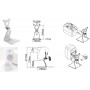 Genelec 8010-320W настольная L-образная стойка