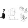 Genelec 8020-320B настольная L-образная стойка для мониторов G Two, 8020, 8320
