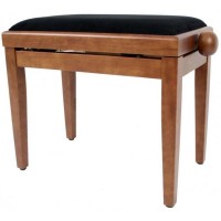 GEWA FX Piano Bench Cherry Matt Black Seat банкетка вишня матовая верх черный