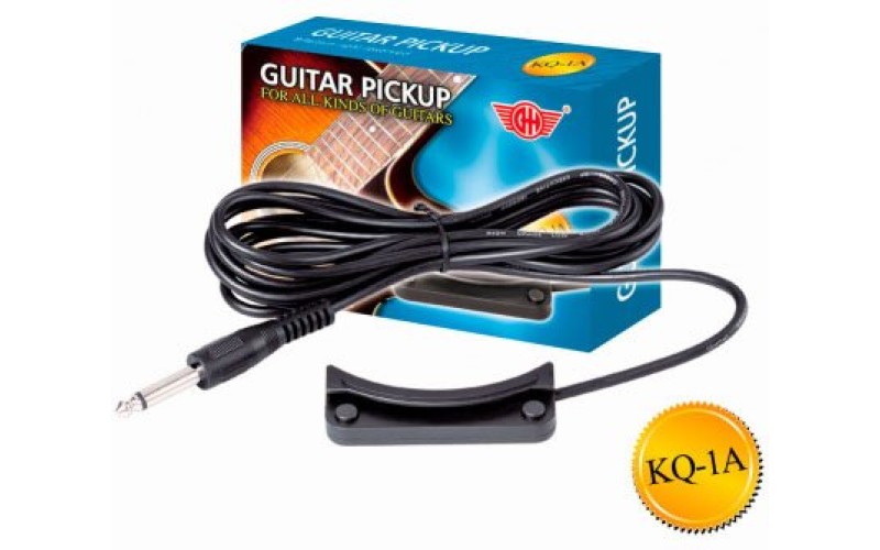 GH KQ-1A Звукосниматель (пьезодатчик) для гитары и укулеле, устанавливается в резонаторное отверстие