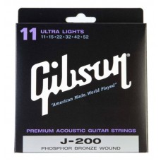 GIBSON SAG-J200 PREMIUM PHOS BRONZE .013-.056 струны для акустической гитары