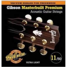 GIBSON SAG-MB11 MASTERBUILT PHOSPHOR BR .011-.050 струны для акустической гитары