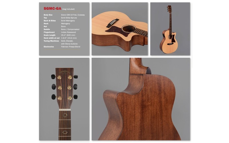 SIGMA SGMC-GA - электроакустическая гитара