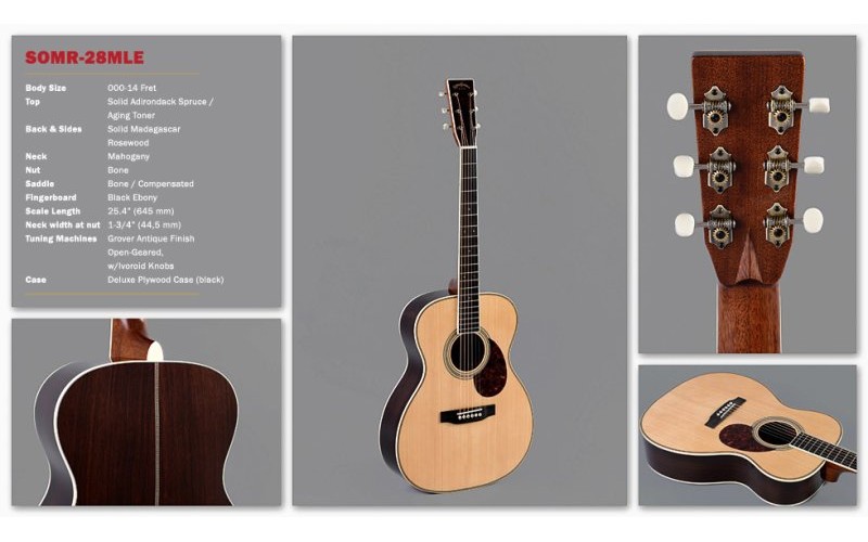 SIGMA SOMR-28MLE - акустическая гитара