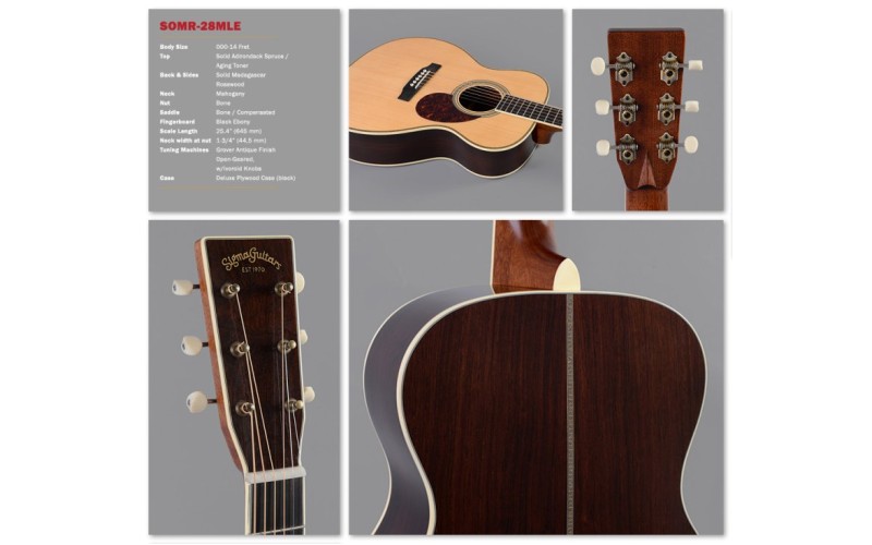 SIGMA SOMR-28MLE - акустическая гитара