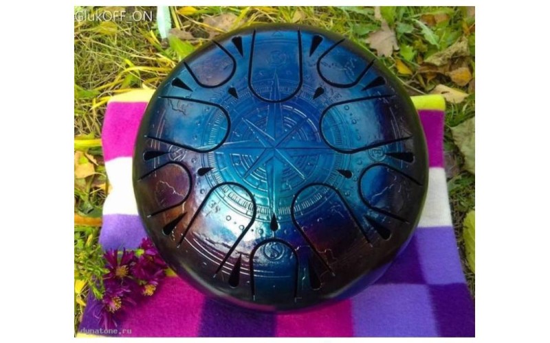 GlukOFF_ON Akebono GN-22-10-04-01 Глюкофон с гравировкой «компас», тональность...