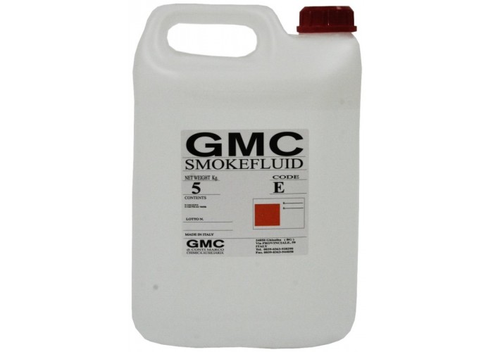 GMC SmokeFluid/E - жидкость для дыма 5 л, среднего рассеивания, Италия