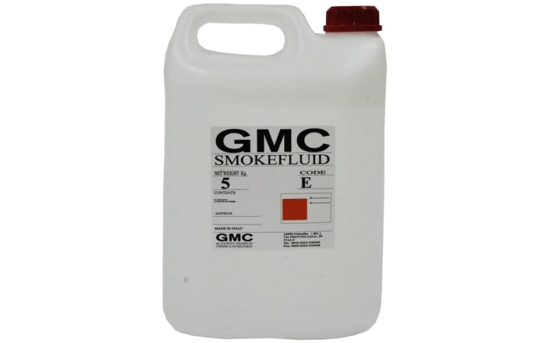 GMC SmokeFluid/E - жидкость для дыма 5 л, среднего рассеивания, Италия