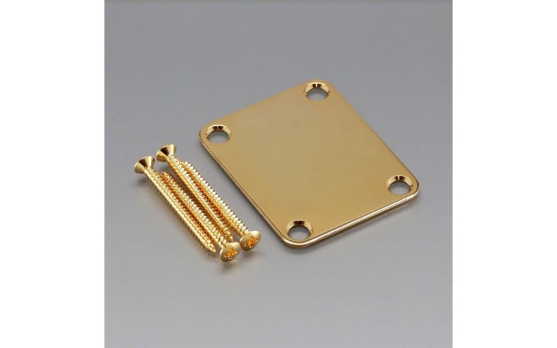 Gotoh NBS-3-GG Накладка крепления грифа, золото