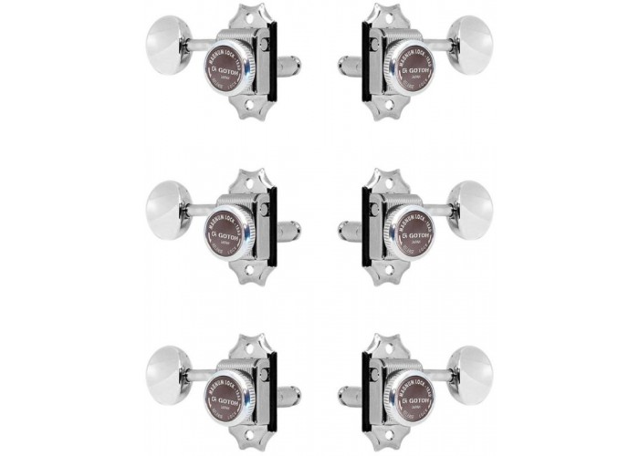 Gotoh SD90-MGT-05M-N-L3+R3 Колки для гитары 3+3, локовые, никель