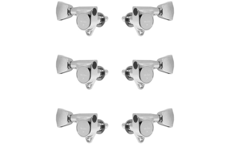 Gotoh SG301-04-C-L3+R3 Колки для гитары 3+3, хром