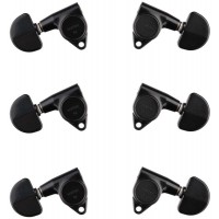 Gotoh SG301-20-B-L3+R3 Колки для гитары 3+3, черные