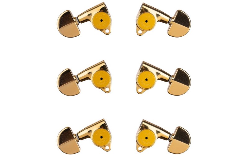 Gotoh SG301-HAPM-20-GG-L3+R3 Колки для гитары 3+3, локовые, золото