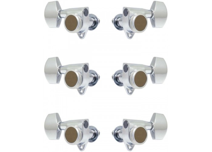 Gotoh SG301-MGT-01-C-L3+R3 Колки для гитары 3+3, локовые, хром
