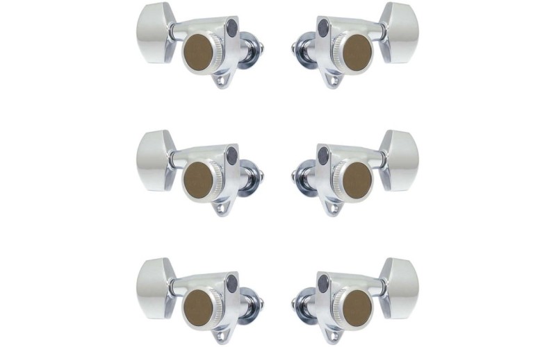Gotoh SG301-MGT-01-C-L3+R3 Колки для гитары 3+3, локовые, хром