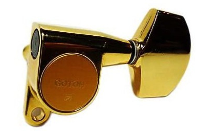 Gotoh SG360-01-GG-L3+R3 Колки для гитары 3+3, золото