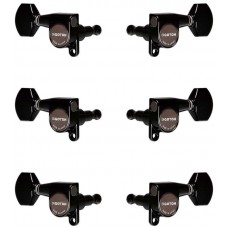 Gotoh SG360-07-B-L3+R3 Колки для гитары 3+3, черные