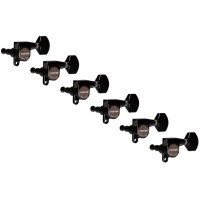 Gotoh SG360-07-B-L6 Колки для гитары 6л, черные