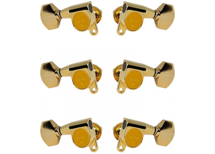Gotoh SG360-07-GG-L3+R3 Колки для гитары 3+3, золото