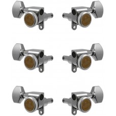 Gotoh SG360-MGT-07-C-L3+R3 Колки для гитары 3+3, локовые, хром