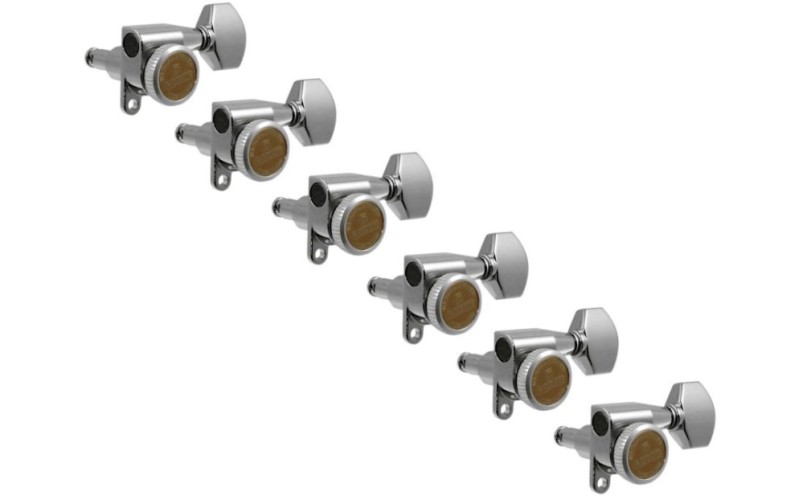 Gotoh SG360-MGT-07-C-L6 Колки для гитары 6л, локовые, хром